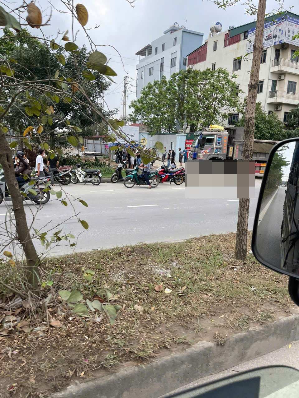 Hiện trường vụ TNGT