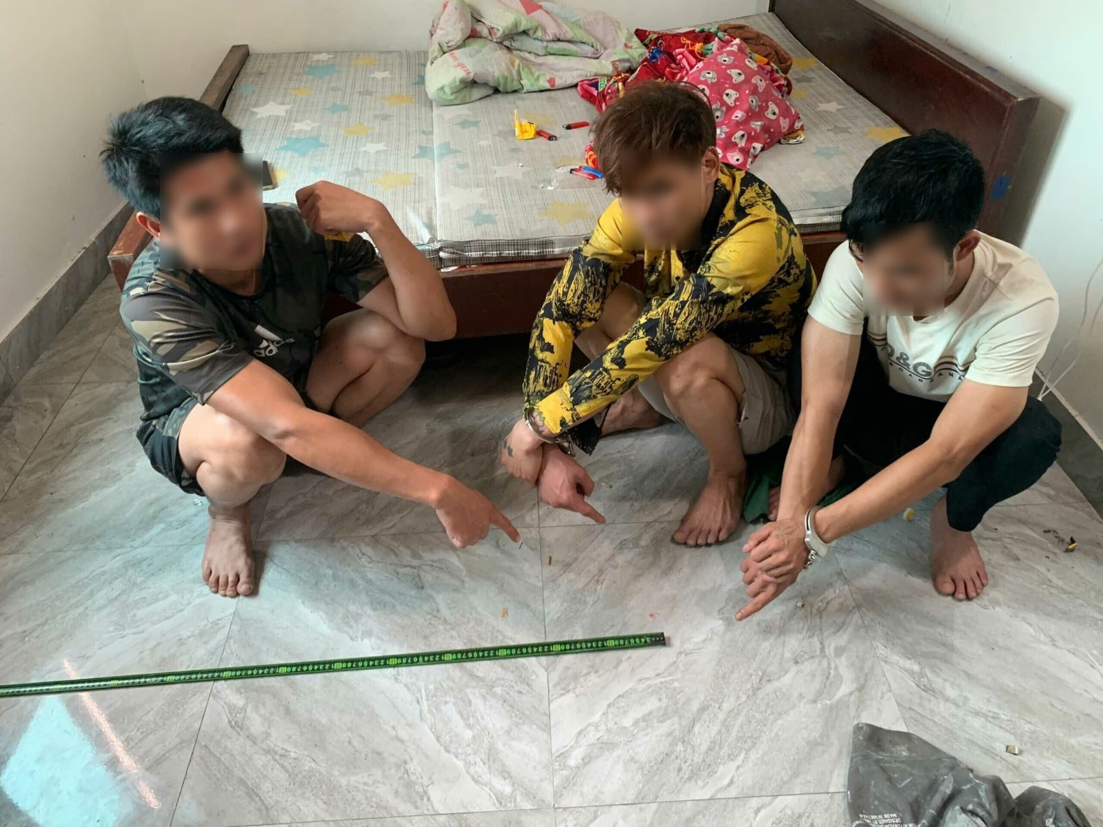 Công an phường Ninh Xá triệt phá điểm tổ chức sử dụng trái phép chất ma túy tại TDP Kim Tháp