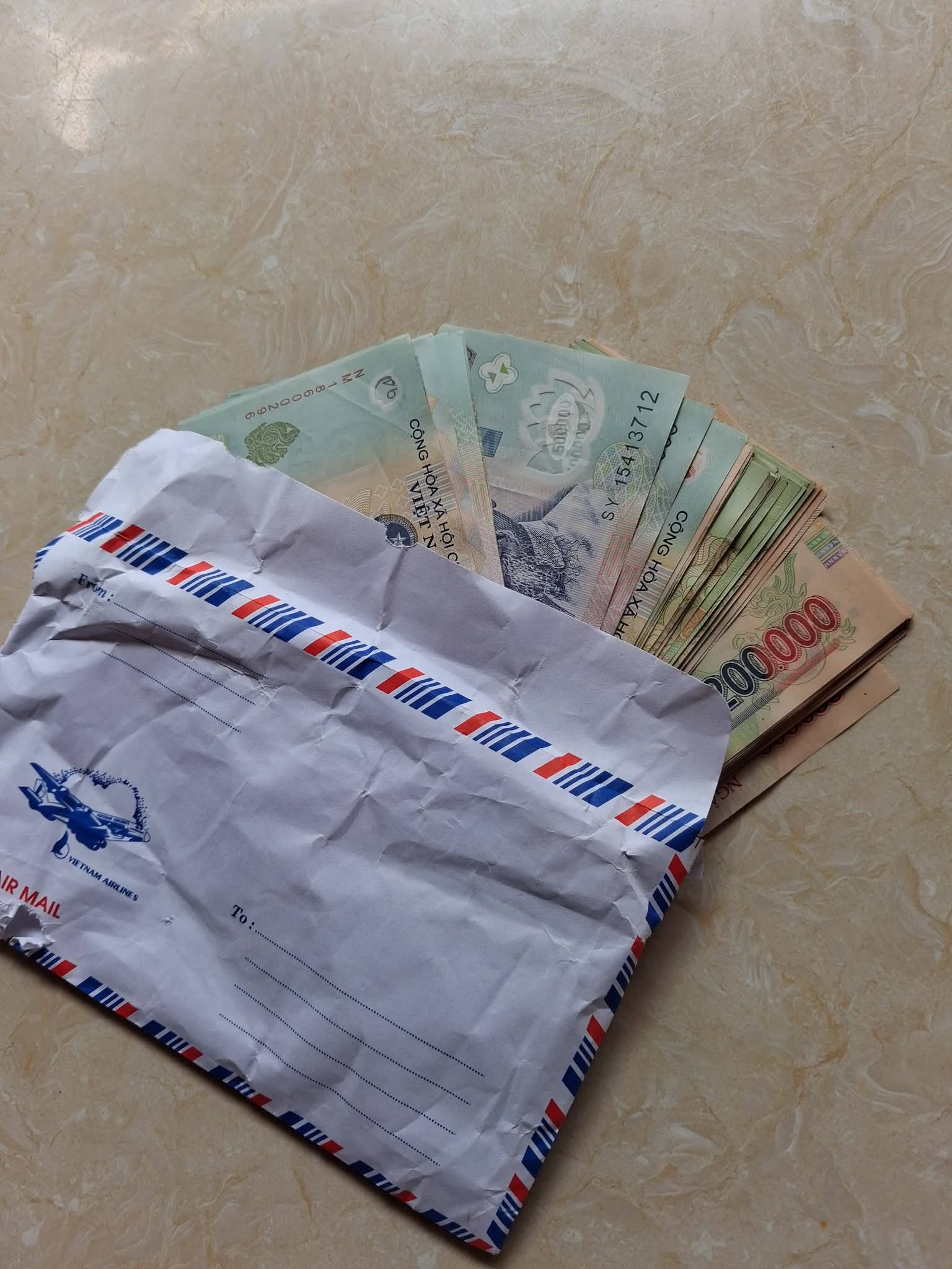 Tìm chủ nhân số tiền này