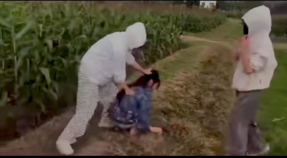 Clip: Nữ sinh bị đánh hội đồng tại Ba Vì
