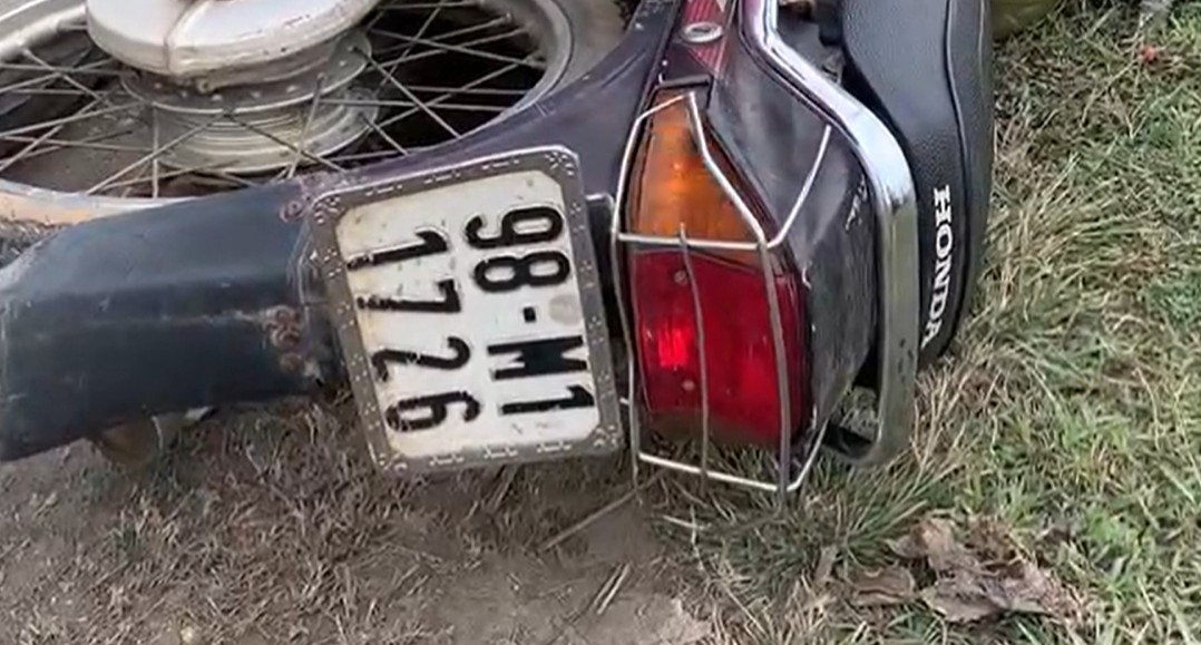 Hiện trường TNGT ở đường 293