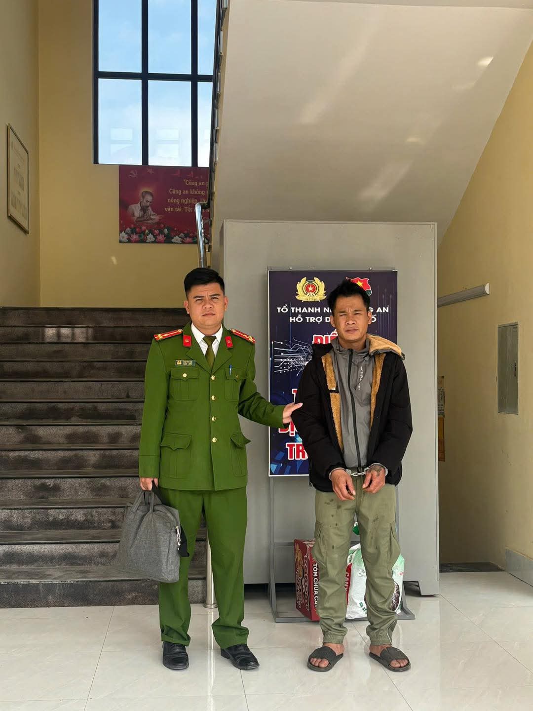 CÔNG AN XÃ VÂN SƠN ĐẤU TRANH LÀM RÕ ĐỐI TƯỢNG TRỘM CẮP TÀI SẢN TRÊN ĐỊA BÀN