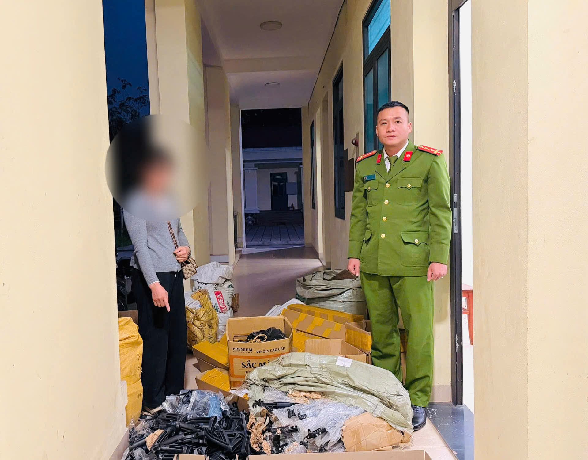 Yên Thế: Phát hiện, thu giữ số lượng lớn linh kiện vũ khí thô sơ