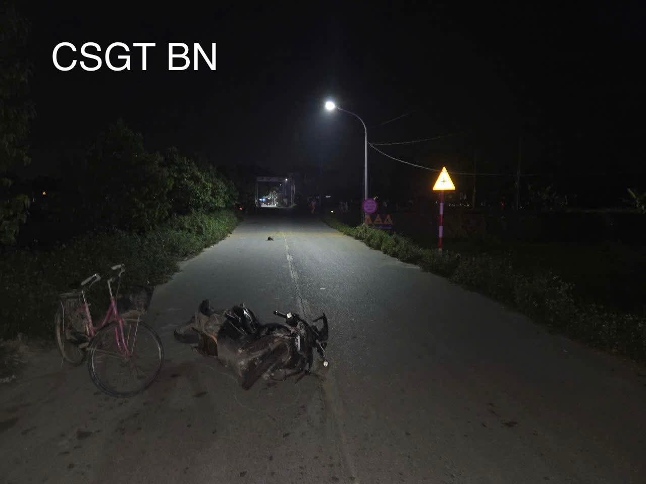 VA CHẠM TRONG ĐÊM, MỘT NGƯỜI ĐI XE ĐẠP T.VONG