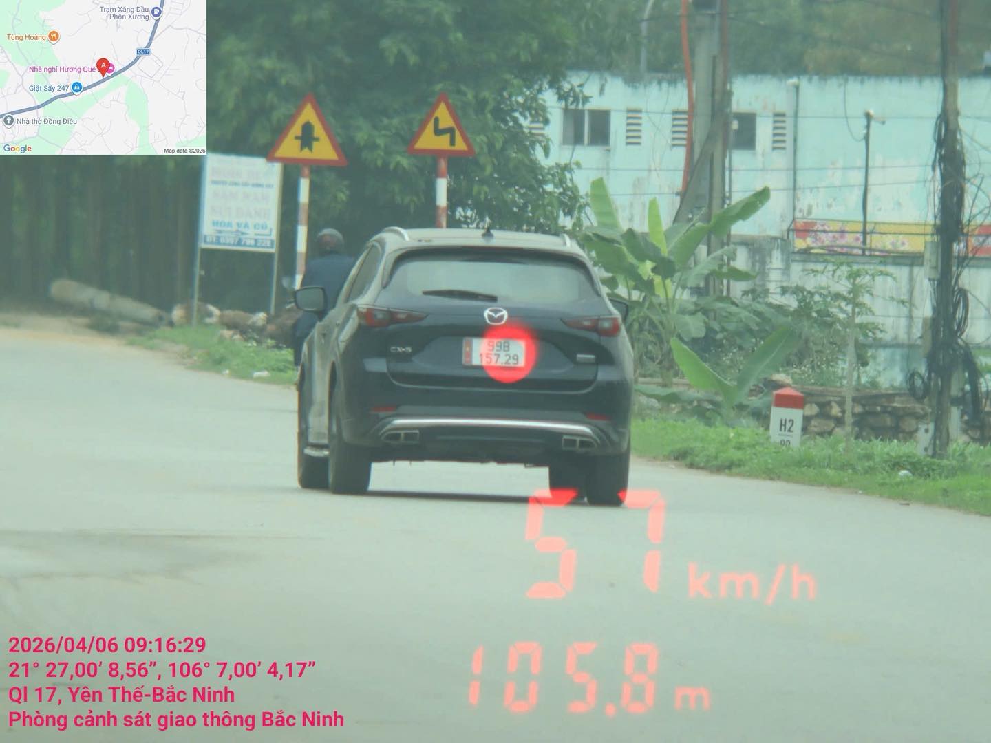 THÔNG BÁO PHẠT NGUỘI VI PHẠM TỐC ĐỘ TỪ NGÀY 06/4/2026 ĐẾN NGÀY 12/4/2026