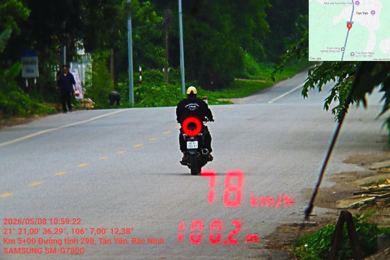 DANH SÁCH PHẠT NGUỘI TỐC ĐỘ TỪ NGÀY 11/5 – 17/5
