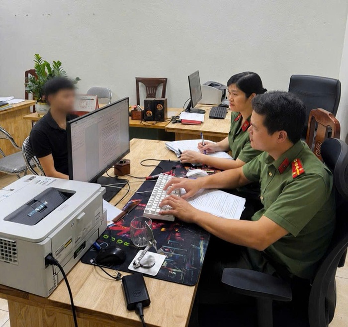 Công an phường Phương Liễu xử lý nghiêm đối tượng có hành vi xúc phạm lực lượng chức năng trên không gian mạng
