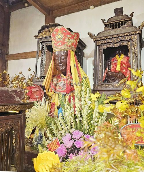 Bắc Ninh: Đón Bằng công nhận Bảo vật quốc gia Tượng Phật Mẫu Man Nương