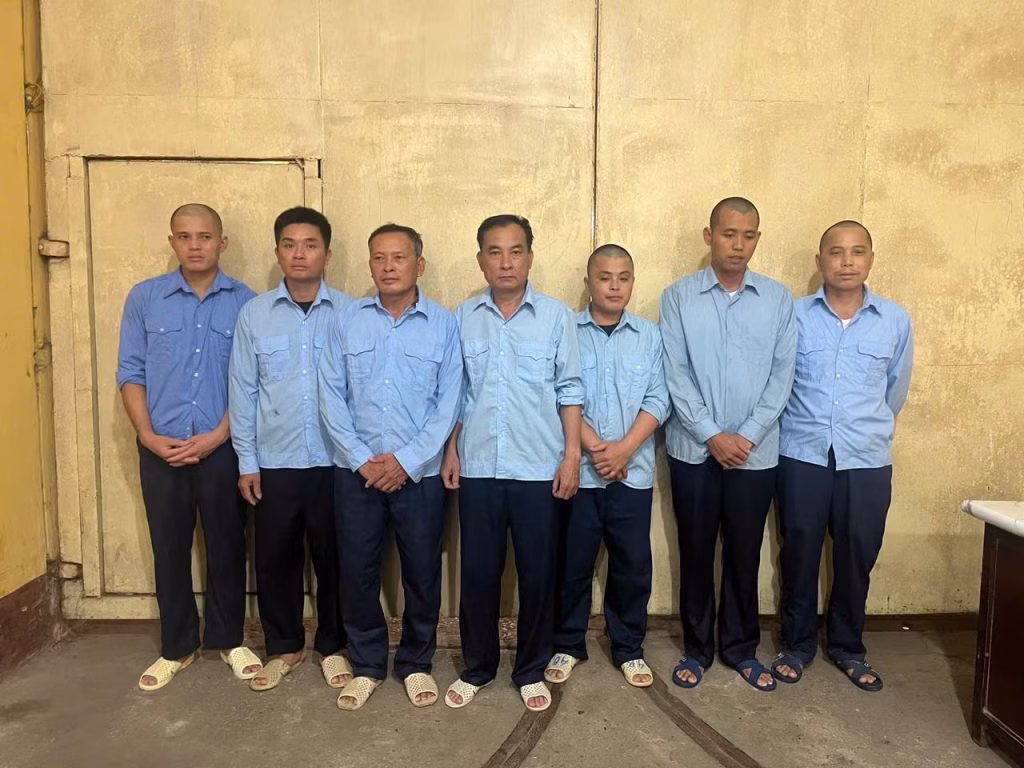Các đối tượng trong vụ án.