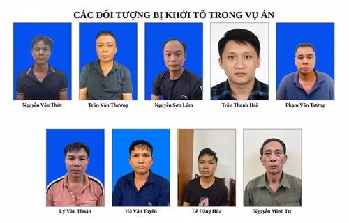 Khởi tố 9 đối tượng trong vụ trộm cắp sắt tại công trường ở Quảng Ninh