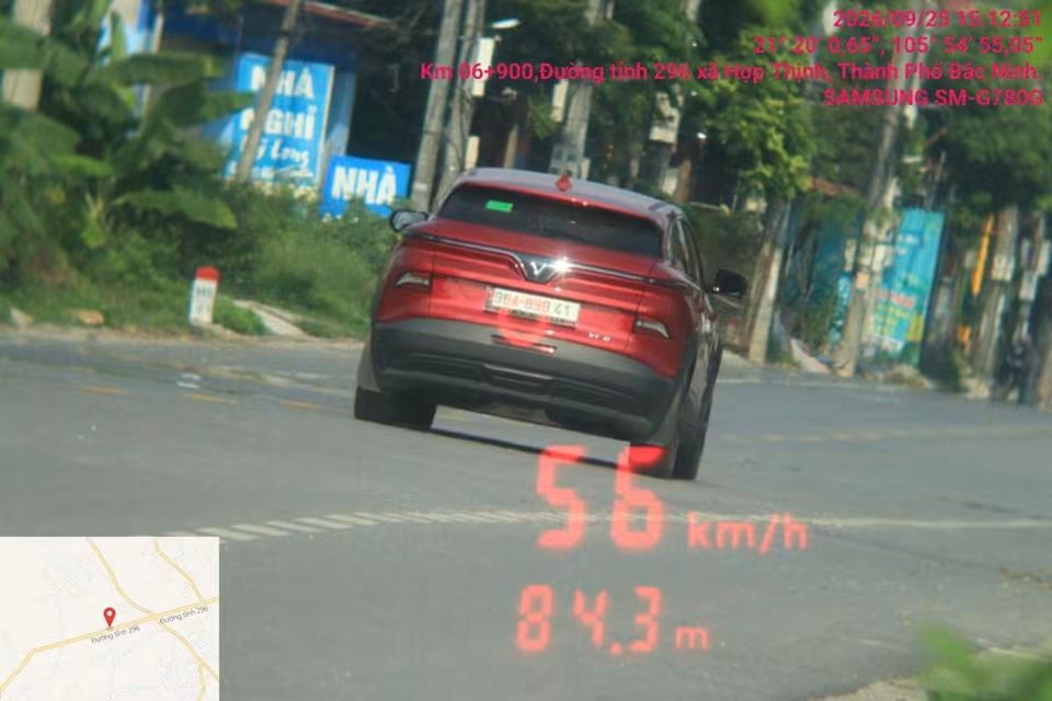 THÔNG BÁO PHẠT NGUỘI VI PHẠM TỐC ĐỘ TỪ NGÀY 21/9/2026 ĐẾN NGÀY 27/9/2026